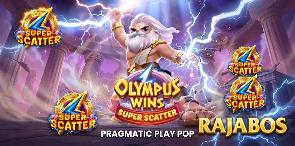 Mengenal Olympus Wins Super Scatter Pragmatic Play POP di RAJABOS