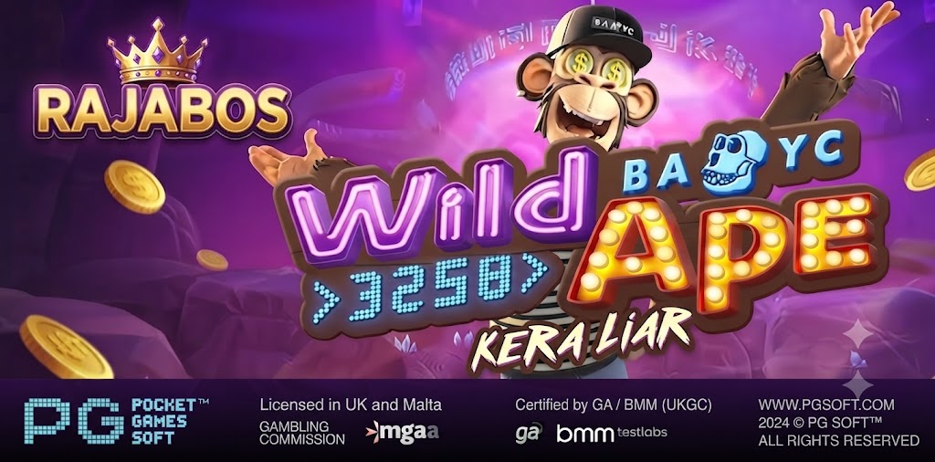 Cyberpunk Neon Wild Ape RAJABOS