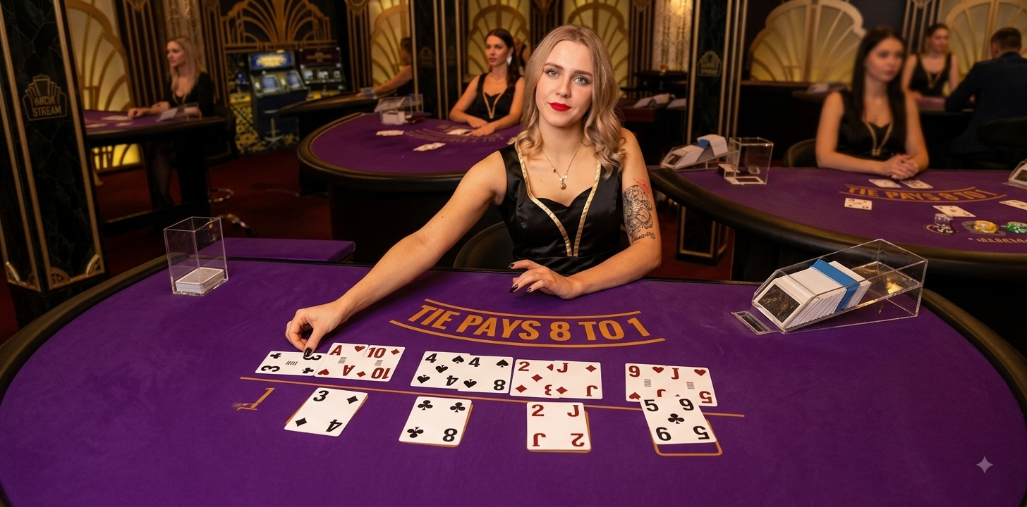 Baccarat Live Casino: Permainan Kartu Klasik dengan Pengalaman Live Dealer