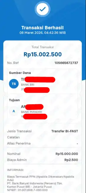 Bukti Transfer