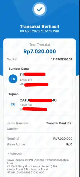 Bukti Transfer