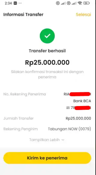 Bukti Transfer