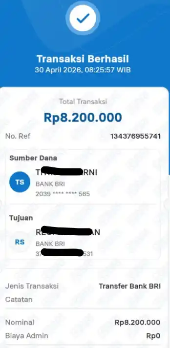 Bukti Transfer