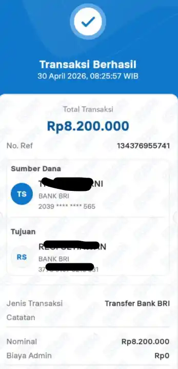 Bukti Transfer