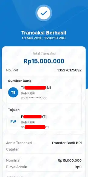 Bukti Transfer