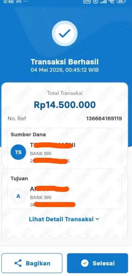 Bukti Transfer