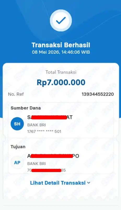 Bukti Transfer