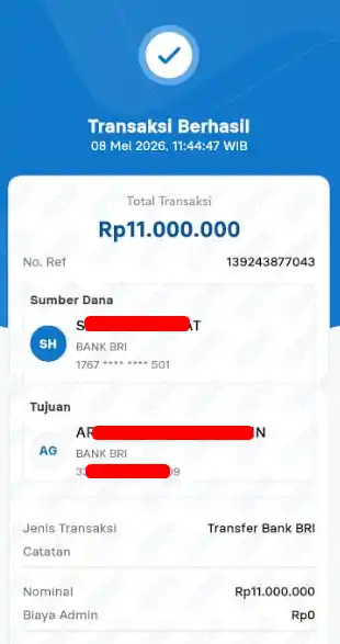 Bukti Transfer