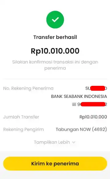Bukti Transfer