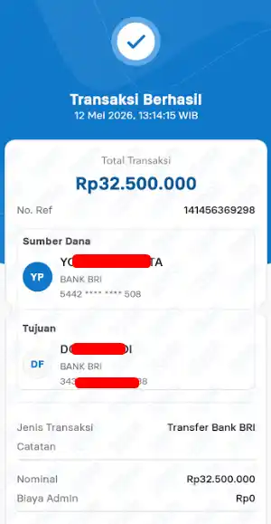 Bukti Transfer