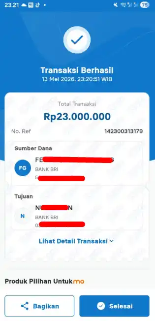 Bukti Transfer
