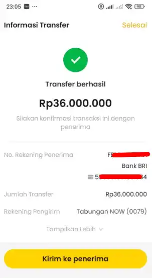 Bukti Transfer