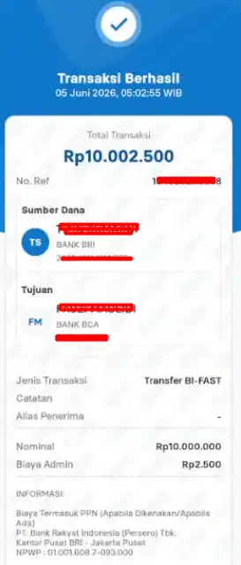 Bukti Transfer