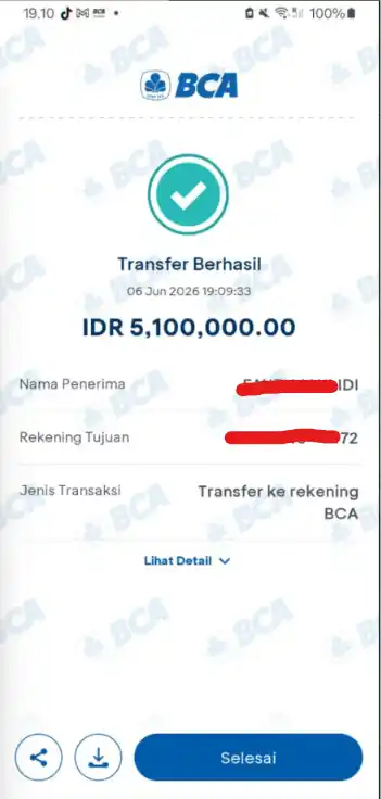 Bukti Transfer