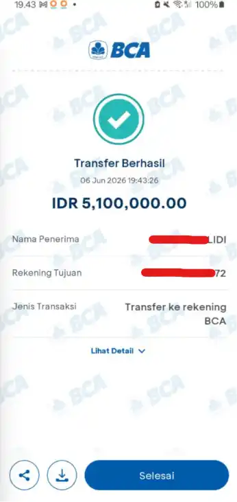 Bukti Transfer