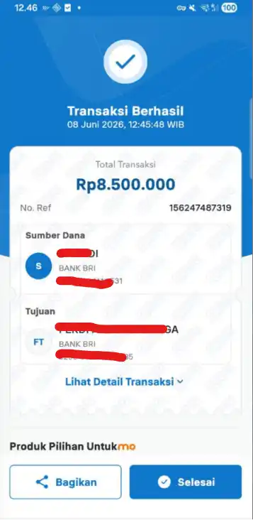 Bukti Transfer