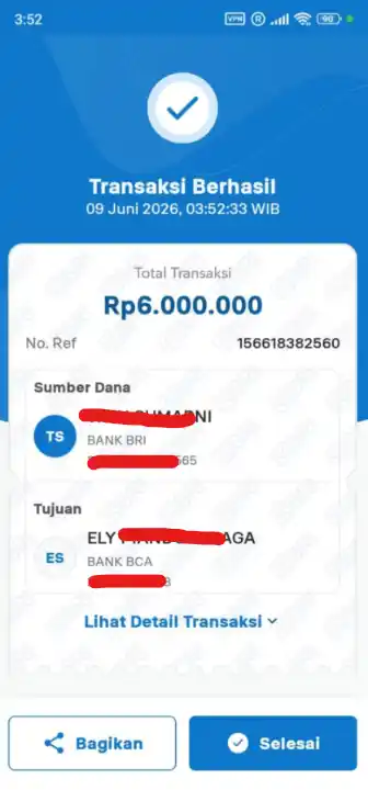 Bukti Transfer