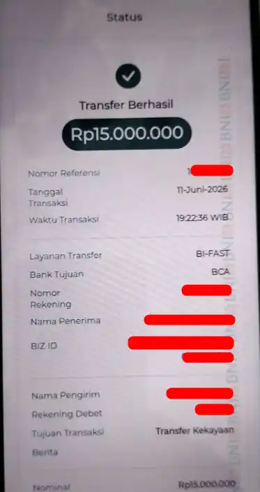 Bukti Transfer