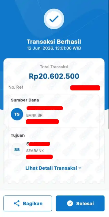 Bukti Transfer