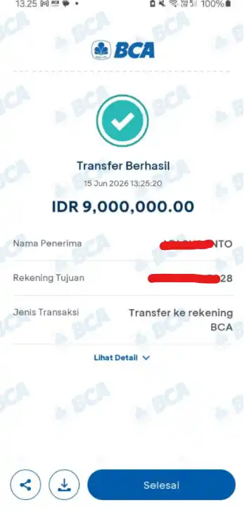 Bukti Transfer