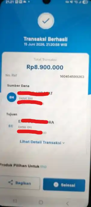 Bukti Transfer