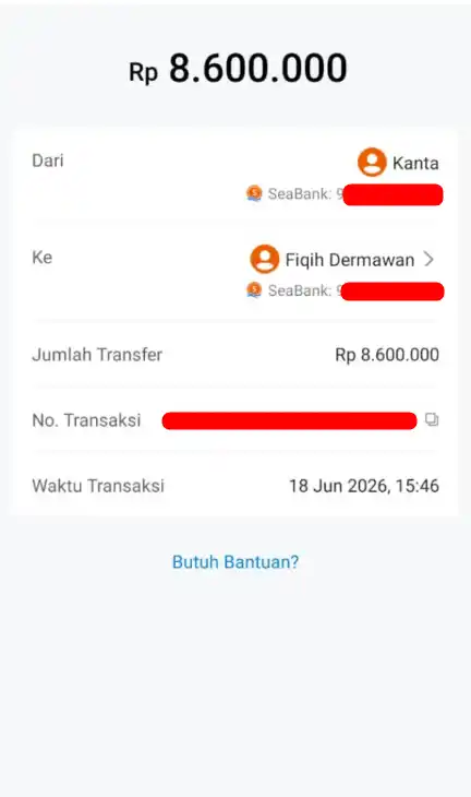 Bukti Transfer
