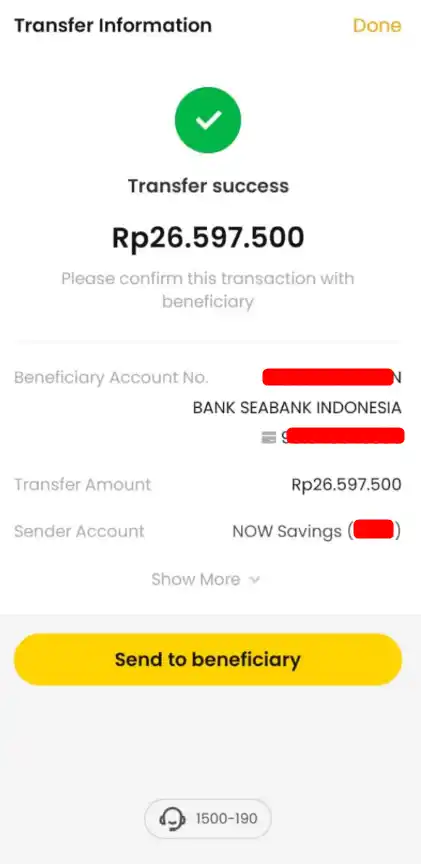 Bukti Transfer