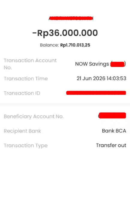 Bukti Transfer