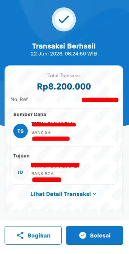 Bukti Transfer
