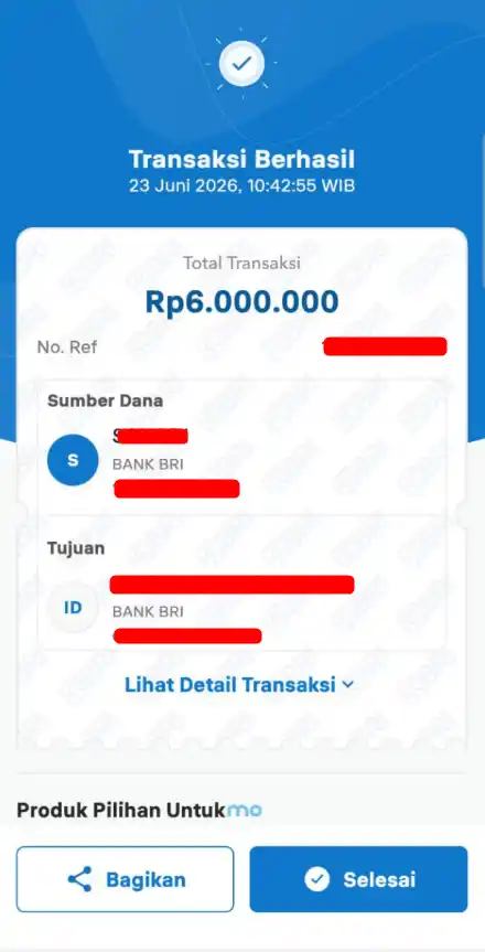 Bukti Transfer