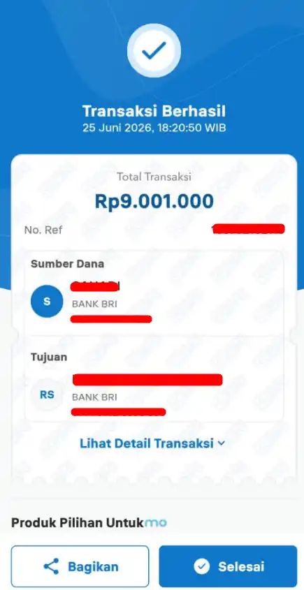 Bukti Transfer
