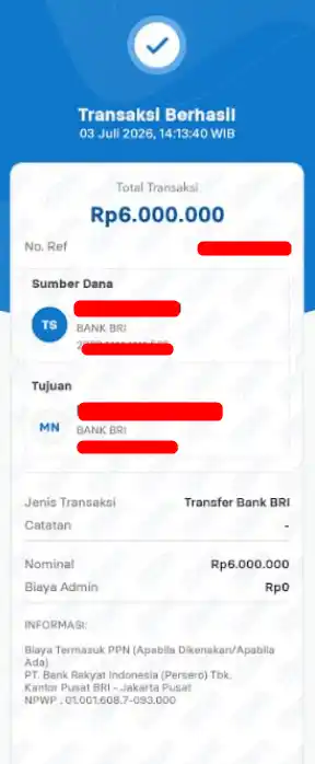 Bukti Transfer