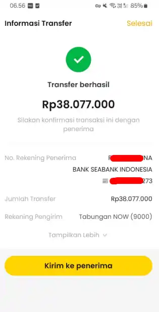 Bukti Transfer