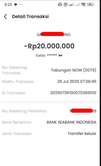 Bukti Transfer