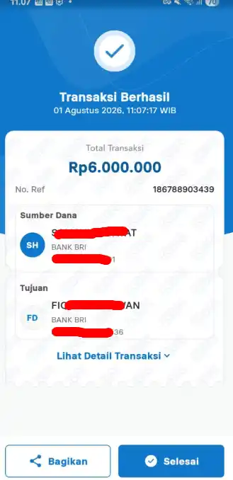 Bukti Transfer