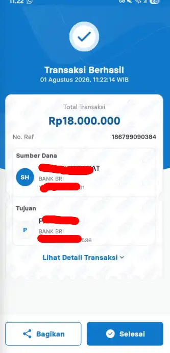 Bukti Transfer