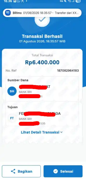 Bukti Transfer