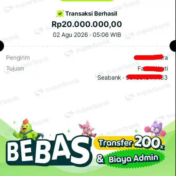 Bukti Transfer